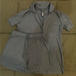 SKIMS Soft Lounge Navy PJ Set